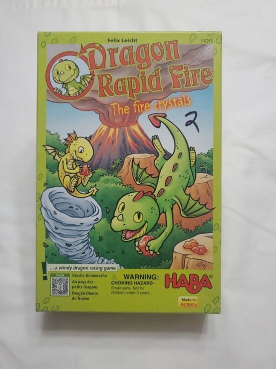 HABA Other - Dragon Rapid Fire: The Fire Crystals Kids Board Game HABA 2016 Read Description